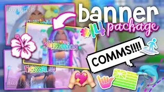 banner package #14!! 🧣🦌 (comms/paid)