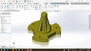 SolidWorks Tutorial for beginners | How to make 3D model in Solidworks.