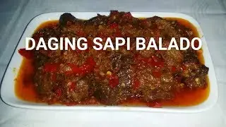 DAGING SAPI BALADO.!!!