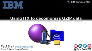 Using ITX to decompress GZIP data