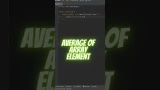 Calculating average value of array elements in JAVA