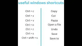 top 7 windows shortcuts