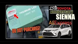 Toyota Sienna AliExpress LED Conversion | 1 year Update