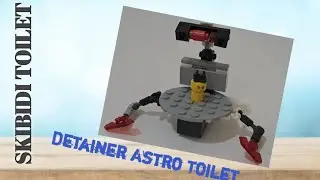 Lego Skibidi Toilet | Assemble Detainer Astro Toilet