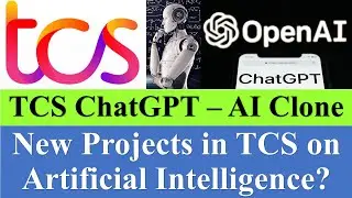 TCS ChatGPT like Generative AI Announced | New Latest Technology Project on AI and ML 