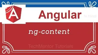 #21 - ng-content in angular | Angular Tutorial in Hindi | Angular Tutorial for Beginners in Hindi