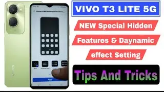 Vivo T3 Lite 5G Best New Features || Vivo T3lite Hidden Features || Vivo T3lite 5g Special Feature