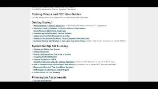 Physical Fitness Assessment and IHT