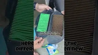 Old Vs New Air Filter of Honda Activa HET
