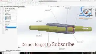Solidworks- Remove Part from another Part by Cut Extrude, Intersect, Trim and Mirror