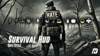 Fivem Survival Hud [DayZ Inspired]