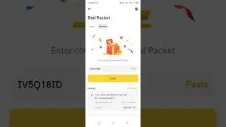 Binance Red Packet Crypto Code Today 