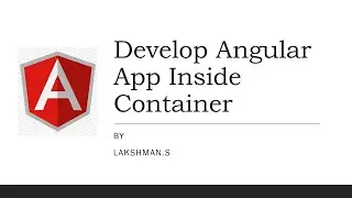 Develop Angular App inside Docker