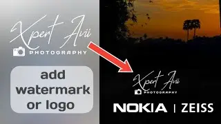 How to add watermark or logo on any photo using pixelLab app on any smartphone ??