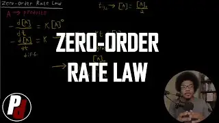 Zero Order Rate Law | General Chemistry II | 6.5