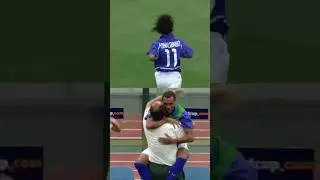 Young Ronaldinho Scoring CRAZY FREE KICK - FIFA World Cup #shorts #soccer