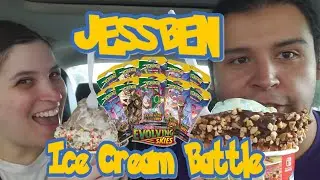 JessBen Ice Cream Battle - Evolving Skies Pack Battle