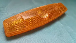 Orange glass for bike Отражатель на велосипед (катафот)