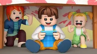 ROBLOX Brookhaven 🏡RP: The Naughty Brother And Gold Sister | Roblox Jack