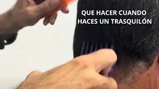 CÓMO PROCEDER CUANDO SE NOS ESCAPA LA MAQUINA Y HACEMOS UN TRASQUILÓN-ANTONIO VARGAS