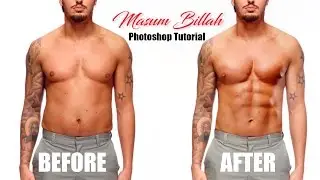How to Make 6 Pack In Photoshop | Photoshop Tutorial 2017