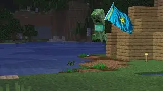 ЛЮТЫЙ КАЗАХ- КРИПЕР ТОПЧЕТ МОИ ГРЯДКИ В Minecraft.