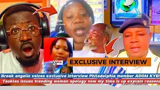 angelic voices exclusive interview Philadelphi member ADOM KYEI tackle issues trending woman apology
