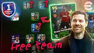 I packed new BRUNO & built CRAZY f2p team for eFootball divisions