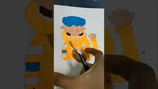 Drawing New Character with Brush Pens inspired by felicreation 😎💯🤩