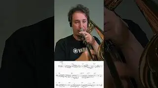 Here is an etude for Bass Trombone based on “A Night In Tunisia”. Enjoy #jazz #basstrombone