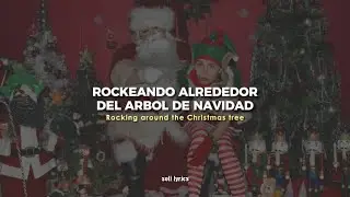 Miley Cyrus - Rockin' Around The Christmas Tree [español + lyrics]