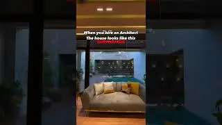 When architect designs home
