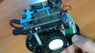 FLProg. Настройка мобильного робота.