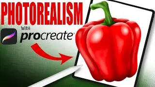 Photorealism with Procreate: Let's Draw a Realistic Red Bell Pepper!