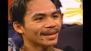 Manny Pacquiao - Interview after Jorge Elicier Julio Fight 2002