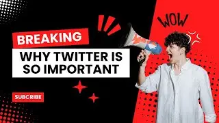 Why Twitter is so important