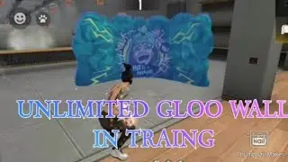 Unlimited glow wall in training mode wonderful trick must try👍👍