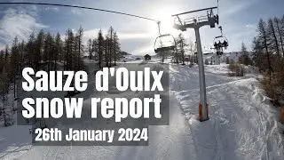 Sauze d'Oulx snow report