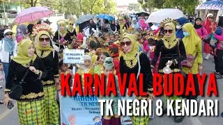 KARNAVAL BUDAYA  TK. NEG. 8 KENDARI DALAM RANGKA MEMPERINGATI HARI SUMPAH PEMUDA SE KOTA KENDARI