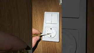 How to install a socket block and switch.