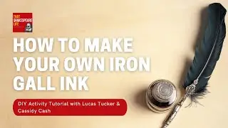 How to Make 16th Century Iron Gall Ink
