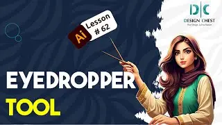 How to use Eyedroppe Tool in Adobe Illustrator