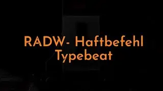 RADW - Haftbefehl Typebeat #radw #haftbefehl #deutschrap #darkbeats #typebeats #deutschhiphop