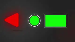 Youtube Endscreen Green Screen Stock VIdeo