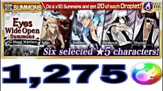 TYBW1 SUMMONS ALL IN FOR TOSHIRO! (Bleach Brave Souls)