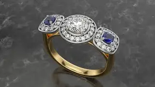 Panther for Rhino - Halo Trilogy Ring