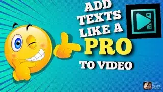 How To Add Text To A Video In VSDC Free Video Editor (beginners)