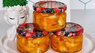 Варенье абрикосовое с апельсином, лимоном и мятой/Dulceata de caise cu portocala, lamaie si menta