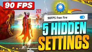 90 FPS😱 & LAG FIX FREE FIRE MAX HOW TO GET HIGH FPS IN FREE FIRE ??🔥⚡