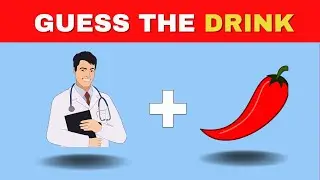 Can You Guess The DRINK by emojis? 🥃